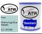 Preview: Ford, Robins Egg Blue Metallic, CZ / M7098: 1L Lackdose, von ATW Autoteile West.